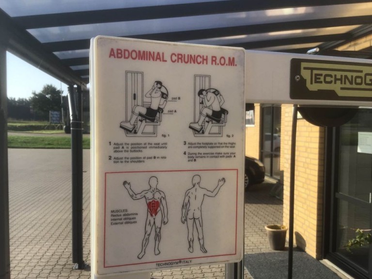 Abdominal crunch